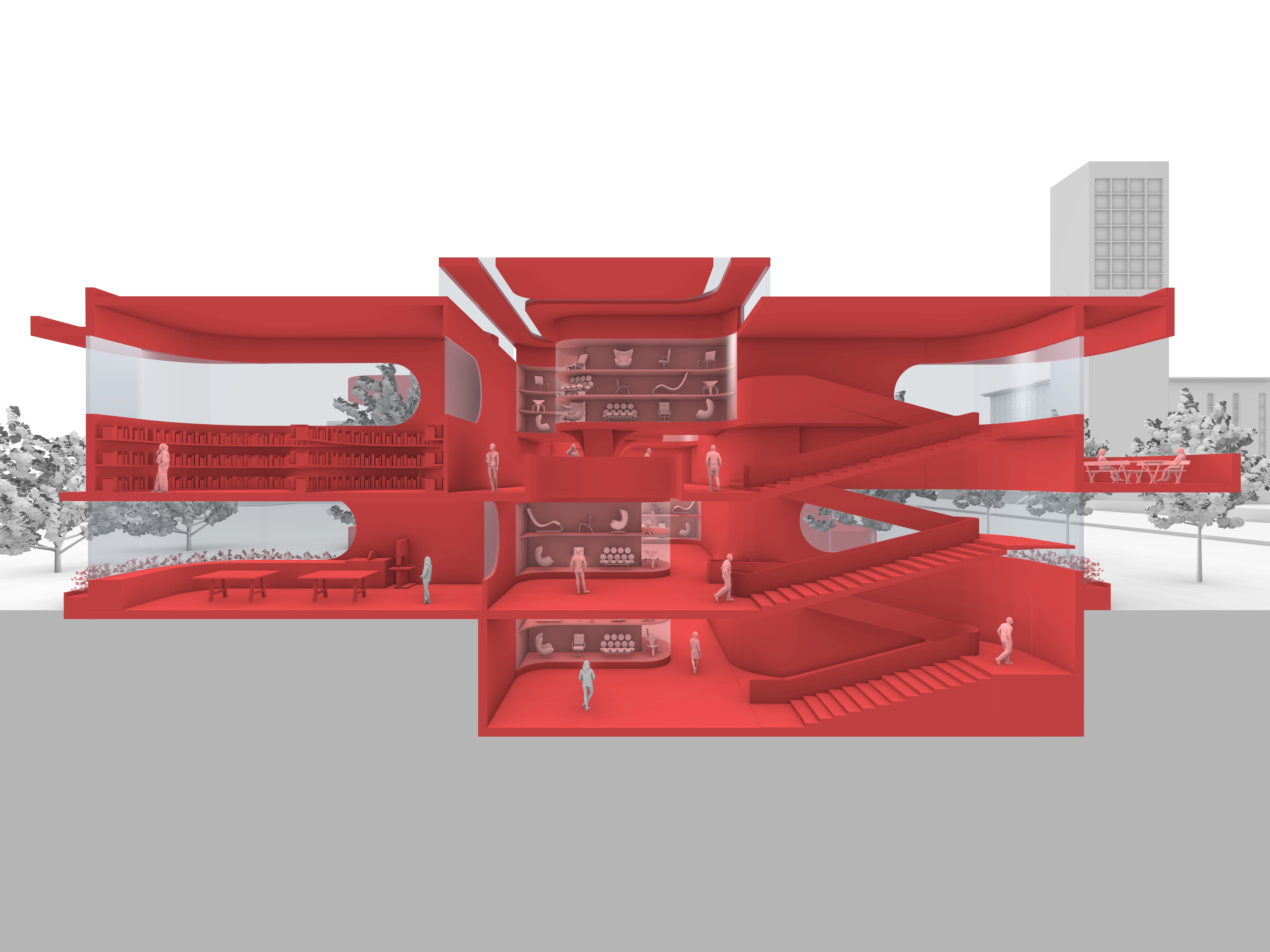Archive section render.