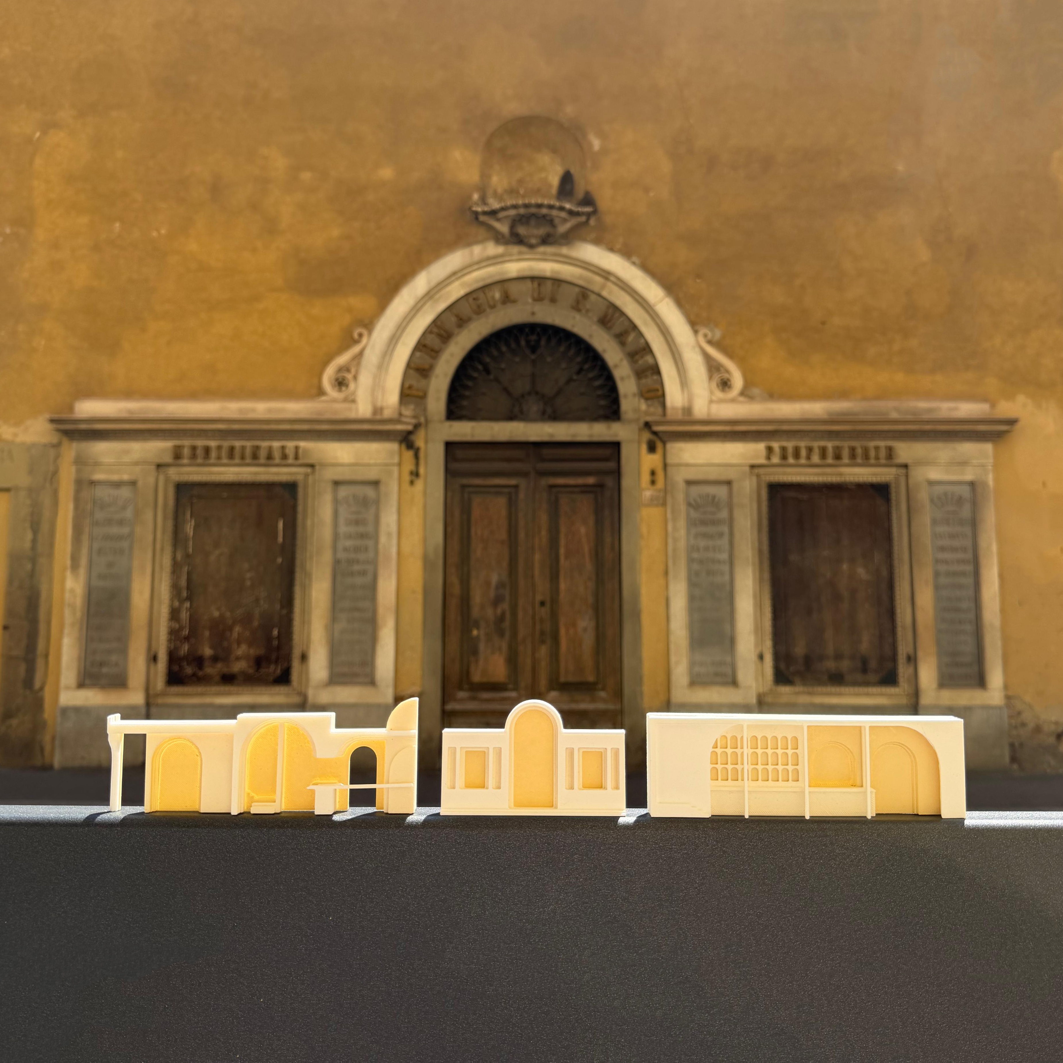 La Spezieria relief detail